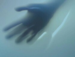Ghost hand Stock Footage