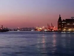 HD: Ships At The Kadikoy Stock Footage