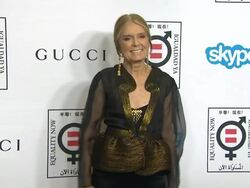 Gloria Steinem at Equality Now's "Make Equality Reality" Event Stock Footage