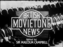 April In England. News Clip