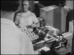 1952 Studebaker assembly line - 3 of 5 Stock Footage