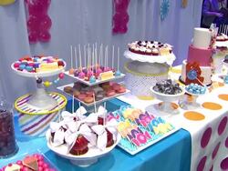 ATMOSPHERE at the Babies "R" Us Throws A #TrulyScrumptious Operation Shower Event Hosted By Heidi Klum Stock Footage