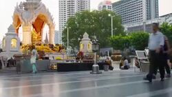 Time lapse of people at shopping mall Stock Footage