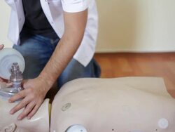 cpr doll Stock Footage
