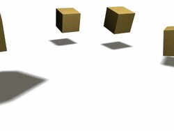 Earth is rolling out of the box Stock Footage