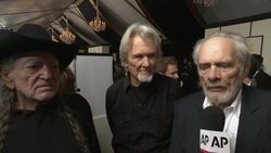Willie Nelson, Capital Cities, Lee Brice more arrive to Grammys News Clip