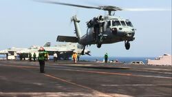 The US Department of Defense released video of US Navy aircraft conducting operations on board the George H.W. Bush in the Arabian Sea. The ship is supporting security operatoins in the Middle East and Central Asia. (June 19) News Clip