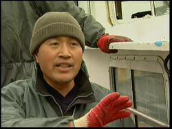 Clean-up of blackened once-scenic beaches after oil spill News Clip