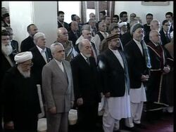 CLEAN: Karzai sworn in, seeks unity, vows to fight corruption News Clip