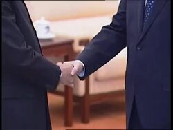 Indian PM Singh meets Chinese President Hu News Clip