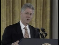 USA: CLINTON ASKS CONGRESS TO CREATE INTERNATIONAL TRADE AUTHORITY News Clip