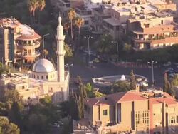 Damascus City Skyline Shots News Clip