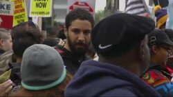 More than 1,000 people gathered Saturday for a second day of organized rallies to protest Michael Brown's death and other fatal police shootings in the St. Louis area and elsewhere. (Oct. 11) News Clip