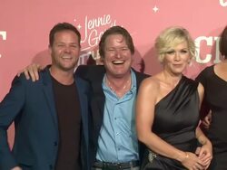 Jennie Garth, Corinne Dekker at CMT's Jennie Garth: A Little Bit Country Launch And 40th Birthday Celebration Stock Footage