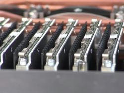 Met Office Super Computer Storage Room News Clip