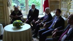 Brazilian tribal chief meets French National Assembly president; comments on deforestation News Clip