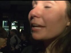 Patriots fans watching the Super Bowl in Boston saw their dreams of a perfect season fade away in the final seconds of the game News Clip