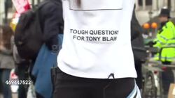 Chilcot Iraq Inquiry Protests News Clip