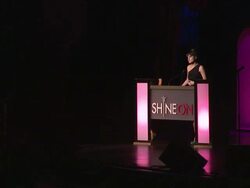 SPEECH: Lake Bell introduces Meryl Streep as an activist and supporter of the National Women's History Museum. at the Good Housekeeping's Annual Shine On Awards Honor Remarkable Women at New York NY.  Stock Footage
