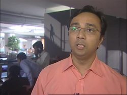 Indian stock index tumbles on fears financial crisis is spreading News Clip