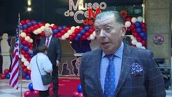 VOICED : Femen boicotea flamante figura de cera de Trump en Madrid News Clip