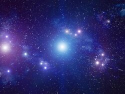 Beautiful space background seamless loop Stock Footage