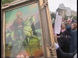 Clashes break out at gay pride parade News Clip