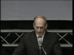 Olmert speech and visit to Wailing Wall, Labor leader reax News Clip