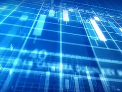 Financial diagrams Stock Footage