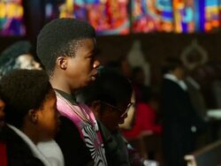 Concern For Nelson Mandela Continues As He Battles A Lung Infection Stock Footage