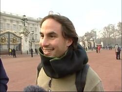 Tourists and Londoners pay tribute to the Queen outside Buckingham Palace News Clip
