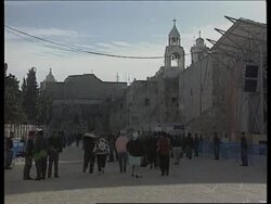 MIDDLE EAST: LAST CHRISTMAS OF THE MILLENNIUM News Clip