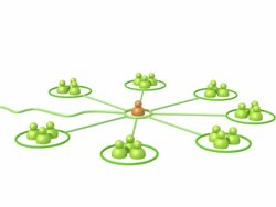 social networks communication Stock Footage