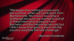 This Is How Trump Played a Role in 'Bachelor Winter Games' Casting | THR News News Clip