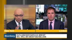 EU's Juncker Says U.K. Brexit Bill May Hit $62 Billion News Clip