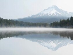 Mt. Hood in Oregon Stock Footage