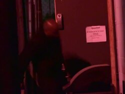 Drake sneaks into a recording studio in Los Angeles Stock Footage