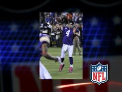 Longtime Green Bay quarterback Brett Favre led the Vikings to a win over his former club Monday night, 30-23. Favre was 24 of 31 with 271 yards and three touchdowns in the highly anticipated game at the Metrodome. (Oct. 6) News Clip