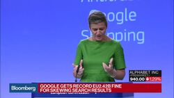 EUâ€™s Vestager Says Google Has Abused Its Market Dominance News Clip