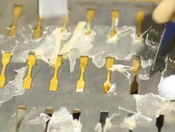 clean together with trowel Stock Footage