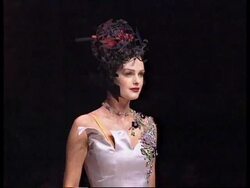 FRANCE: PARIS: CHRISTIAN LACROIX FASHION SHOW News Clip
