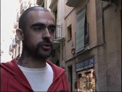 Tattoos and body piercings are popular with young people in Barcelona News Clip
