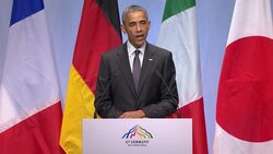 US President Obama gives briefing News Clip