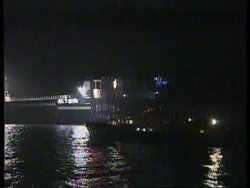 GERMANY: BREMERHAVEN: GREENPEACE ACTIVISTS DISABLE FERRY News Clip