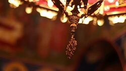 Lighting equipment in Church Stock Footage