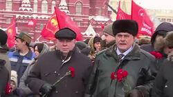 CLEAN : Fans mark 65 years since Stalin's death News Clip