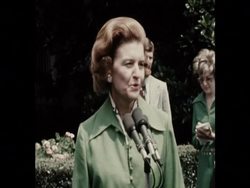 SYND 14 8 74 BETTY FORD TOURS WHITE HOUSE News Clip