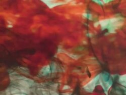 Difuse ink in water background Stock Footage