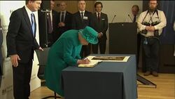 The Queen opening new Cyber Security centre News Clip
