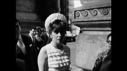 CAN564 FILM STAR GINA LOLLOBRIGIDA DISCLAIMS NUDE FILM SCENES AT COURT IN ROME Instructional Video